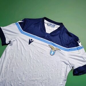 S.S Lazio 2021/2022 Macron Away Original Fan Football Shirt Maglia Da Calcio M
